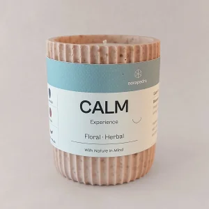 Scented soy wax candle. 